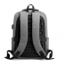 Сірий рюкзак для ноутбука Tiding Bag BPT01-CV-0122G - Royalbag Фото 6