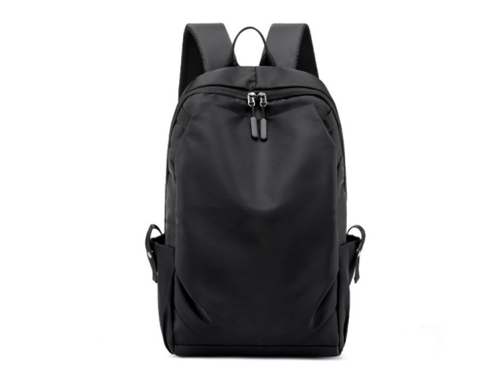 Черный рюкзак для ноутбука мягкий Tiding Bag BPT01-CV-X80082A - Royalbag Фото 1