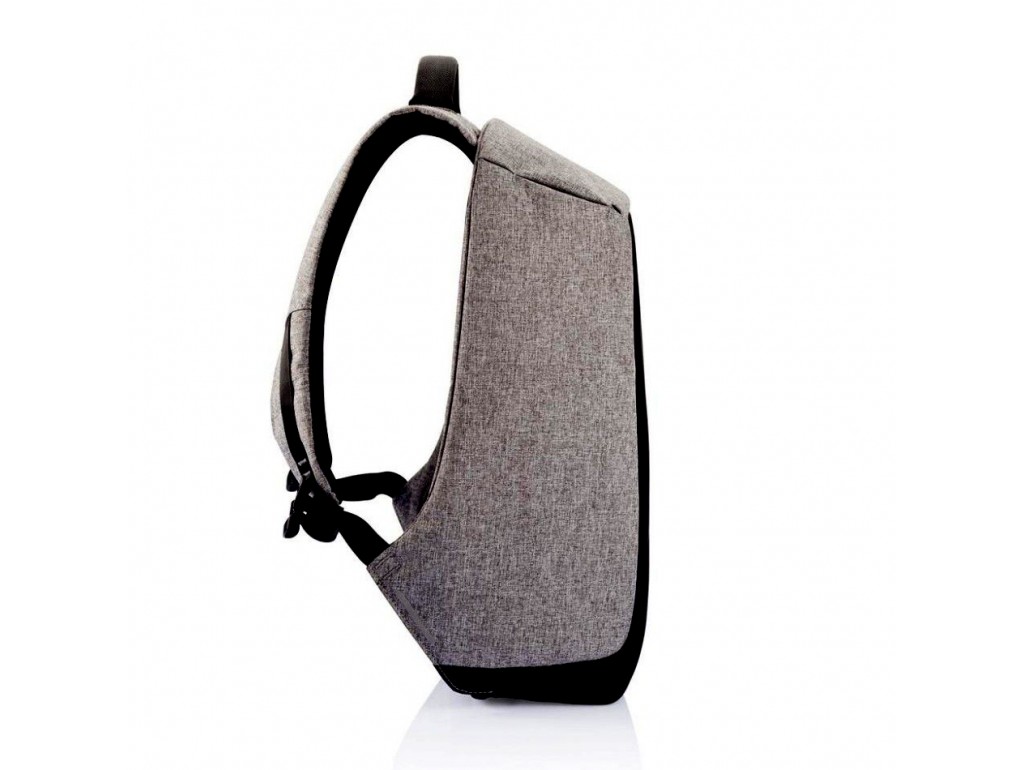 Текстильний сірий чоловічий рюкзак для ноутбука Tiding Bag BPT01-CV-9001G - Royalbag