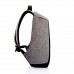Текстильний сірий чоловічий рюкзак для ноутбука Tiding Bag BPT01-CV-9001G - Royalbag Фото 4