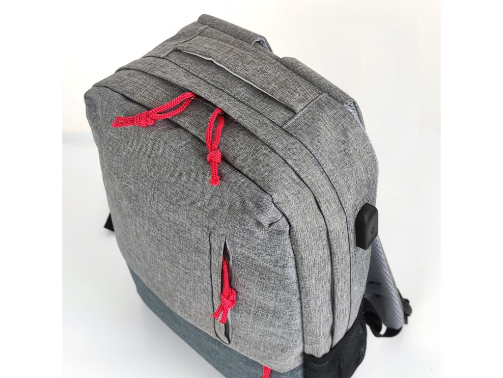 Рюкзак для ноутбука Tiding Bag BPT01-CV-964G серого цвета - Royalbag