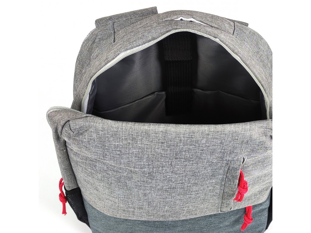 Рюкзак для ноутбука Tiding Bag BPT01-CV-964G сірого кольору - Royalbag