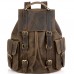 Рюкзак чоловічий з вінтажної шкіри коричневий Tiding Bag D4-011R - Royalbag Фото 3
