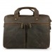 Винтажная сумка для ноутбука коричневая Tiding Bag D4-012R - Royalbag Фото 4