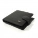 Портмоне на кнопці Tiding Bag FL-ASIF-K19-908A  з натуральної шкіри чорного кольору. - Royalbag Фото 7