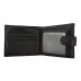 Портмоне на кнопке Tiding Bag FL-ASIF-K19-908A из натуральной кожи черного цвета - Royalbag Фото 5