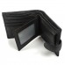 Портмоне на кнопці Tiding Bag FL-ASIF-K19-908A  з натуральної шкіри чорного кольору. - Royalbag Фото 3