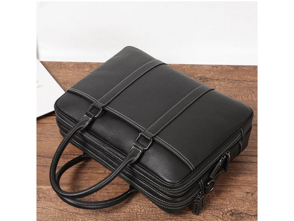 Классическая, стильная, мужская сумка для ноутбука Tiding Bag FL-SM8-016A - Royalbag
