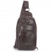Мужская сумка-слинг коричневого цвета Tiding Bag M35-1008C - Royalbag Фото 3