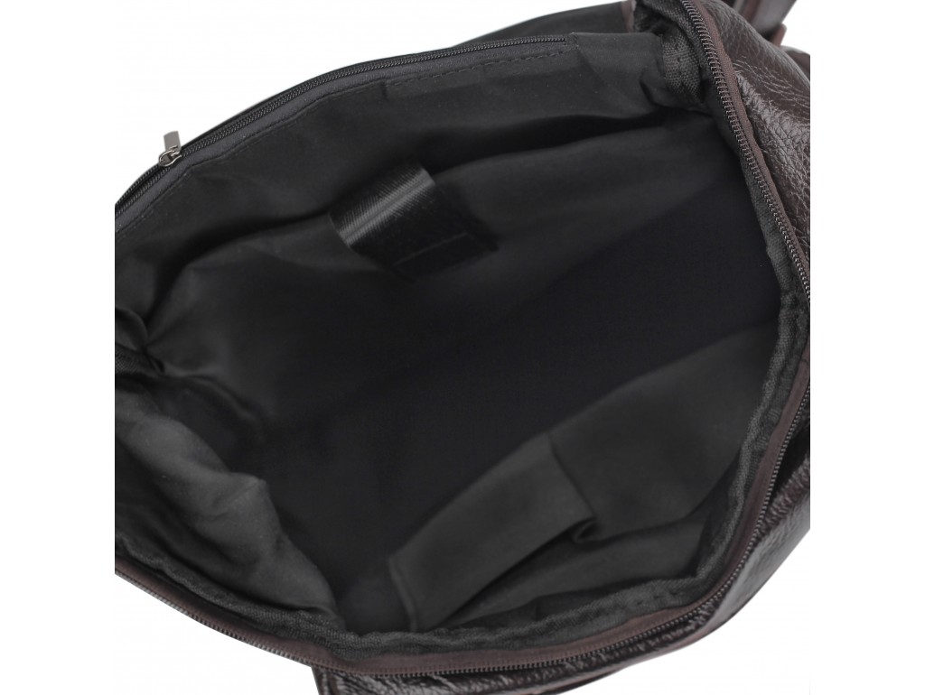 Чоловічий шкіряний рюкзак коричневий Tiding Bag M35-1017B - Royalbag