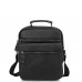 Чоловіча шкіряна сумка-барсетка на плече чорна Tiding Bag M35-8852A - Royalbag Фото 4