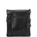 Мессенджер через плечо мужской кожаный черный Tiding Bag M35-9012A - Royalbag Фото 5