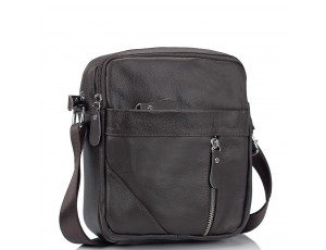 Мужская коричневая сумка через плечо Tiding Bag M38-1031C - Royalbag
