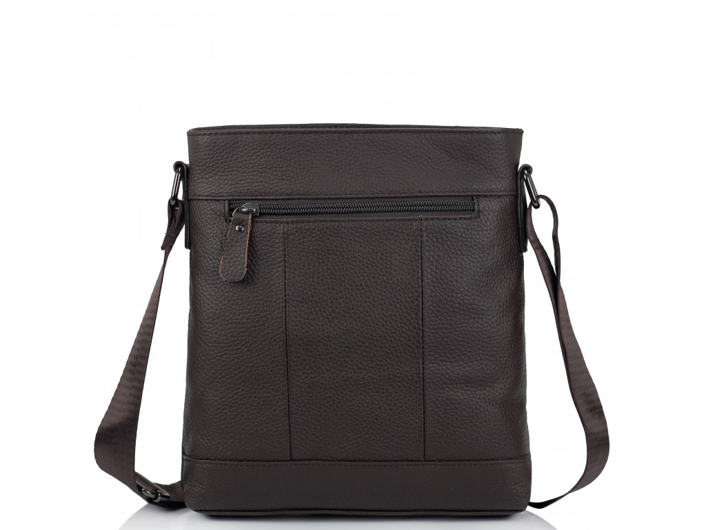Мессенджер коричневый мужской Tiding Bag M38-7812C - Royalbag