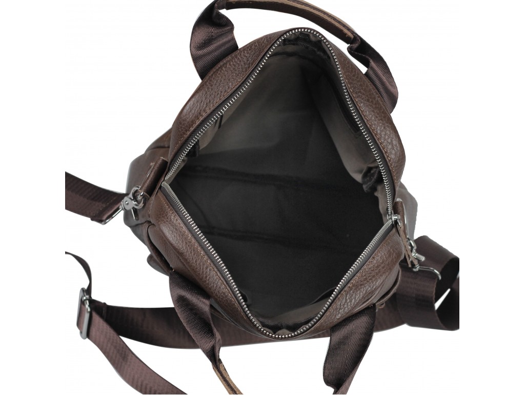 Мужская кожаная сумка с ручками и съемным ремнем Tiding Bag M38-8861B - Royalbag
