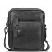 Черная мужская сумка-мессенджер Tiding Bag N2-0015A - Royalbag Фото 4