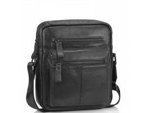 Черная мужская сумка-мессенджер Tiding Bag N2-0015A - Royalbag