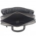 Сумка для ноутбука кожаная мужская черная Tiding Bag N2-1010A - Royalbag Фото 7