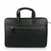 Сумка для ноутбука кожаная мужская черная Tiding Bag N2-1010A - Royalbag Фото 4