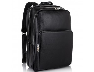 Чоловічий шкіряний рюкзак для ноутбука на два відділа Tiding Bag NM11-184A - Royalbag