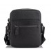 Мужская кожаная сумка через плечо черная Tiding Bag NM11-7515A - Royalbag Фото 4