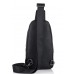Мужской черный кожаный слинг Tiding Bag NM11-7526A - Royalbag Фото 4