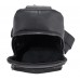Мужской черный кожаный слинг Tiding Bag NM11-7526A - Royalbag Фото 3