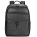 Мужской кожаный рюкзак черный с плетением Tiding Bag NM11-8838A - Royalbag Фото 4