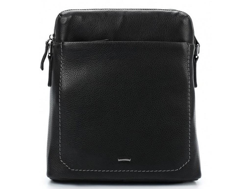 Классическая мужская сумка через плечо натуральная кожа Tiding Bag NM17-9069-2A - Royalbag