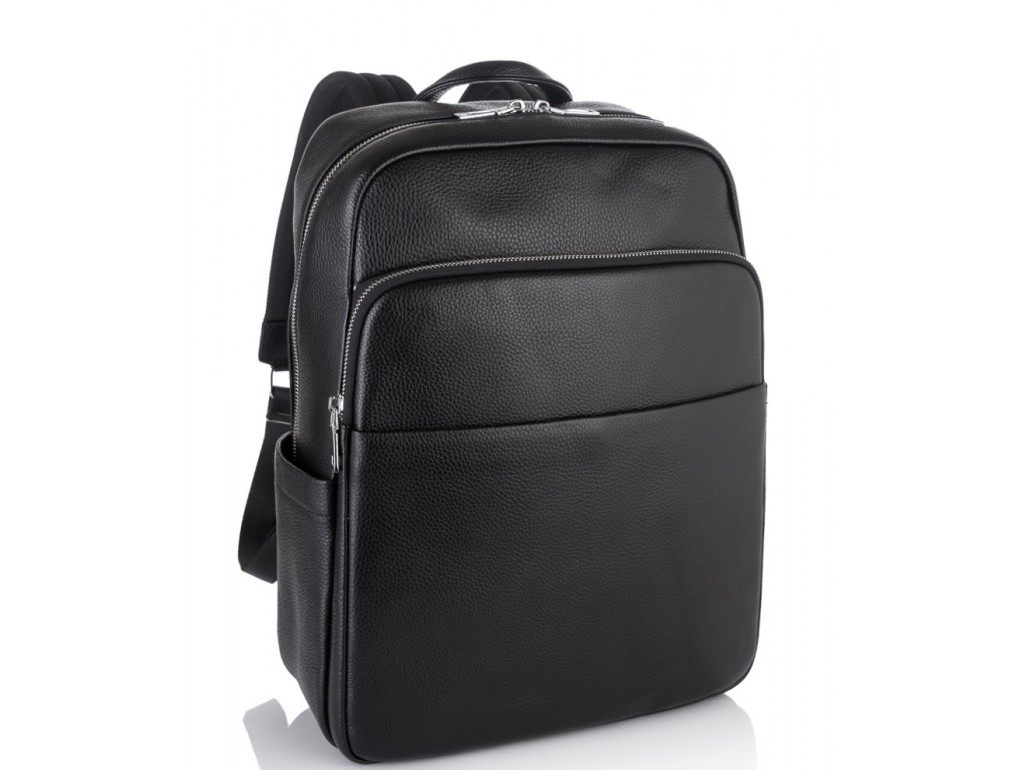 Мужской кожаный рюкзак для ноутбука Tiding Bag NM18-001A - Royalbag Фото 1