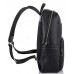 Мужской кожаный рюкзак для ноутбука черный Tiding Bag NM18-003A - Royalbag Фото 6