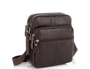 Коричневая мужская сумка Tiding Bag NM20-2610DB - Royalbag