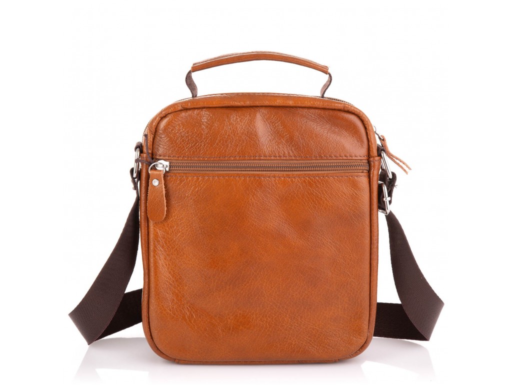 Коричневая мужская сумка через плечо Tiding Bag NM20-2611C - Royalbag