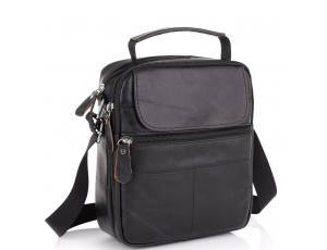 Черная мужская сумка-мессенджер Tiding Bag NM20-6021A - Royalbag