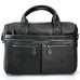 Класична сумка для ноутбука Tiding Bag NM20-7122A-2 виготовлена із натуральної шкіри чорного кольору. - Royalbag Фото 3