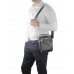 Мужская сумка через плечо черная с ручкой Tiding Bag NM23-2304A - Royalbag Фото 3