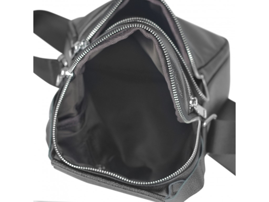 Мужская кожаная сумка через плечо мессенджер Tiding Bag NM23-2306A - Royalbag