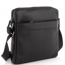 Мужская сумка через плечо черная Tiding Bag NM23-8017A - Royalbag Фото 2