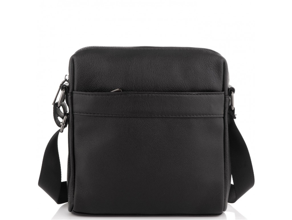 Мужская сумка через плечо черная Tiding Bag NM23-8017A - Royalbag
