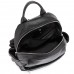 Женский черный кожаный рюкзак Olivia Leather NWBP27-007A - Royalbag Фото 6