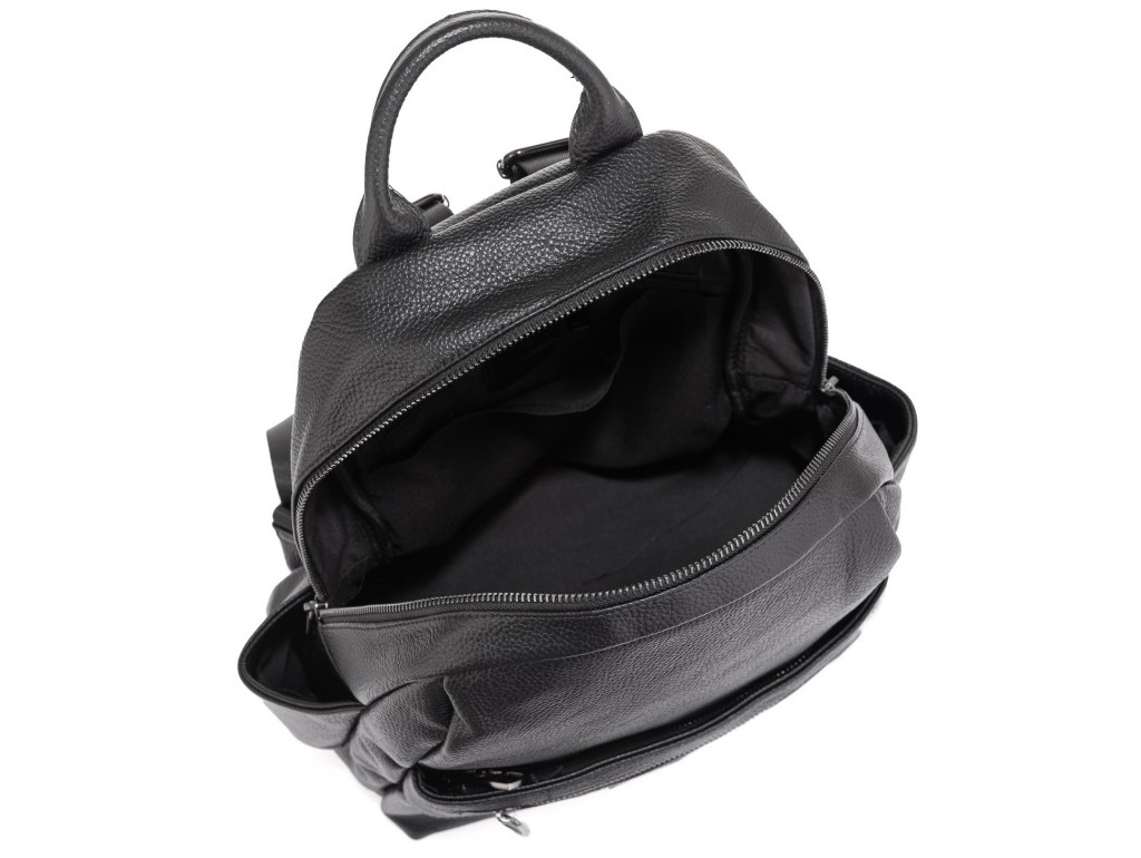 Жіночий шкіряний рюкзак чорний Olivia Leather NWBP27-009A - Royalbag