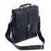 Мужская кожаная сумка Tofionno P5117-2 BLACK из гладкой кожи - Royalbag Фото 4