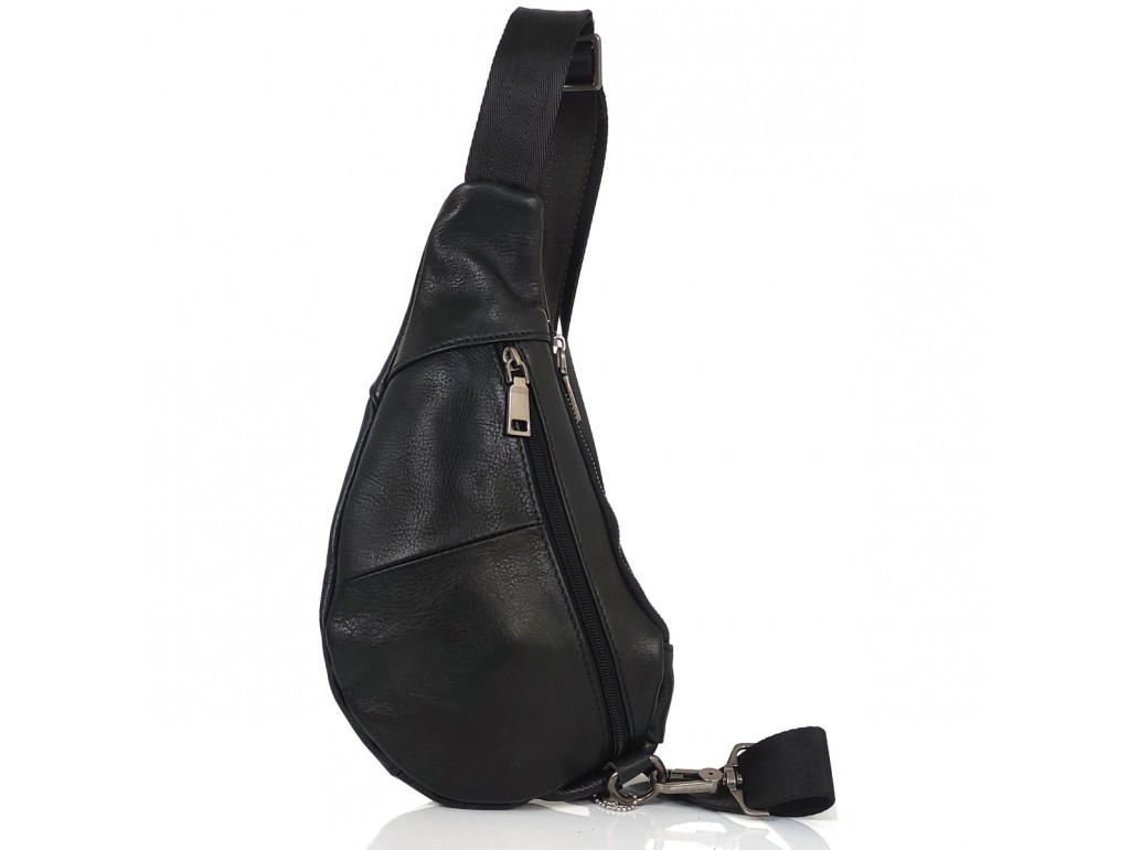 Слінг чорний через плече Tiding Bag S-JMD10-0212A - Royalbag