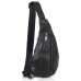 Слінг чорний через плече Tiding Bag S-JMD10-0212A - Royalbag Фото 4