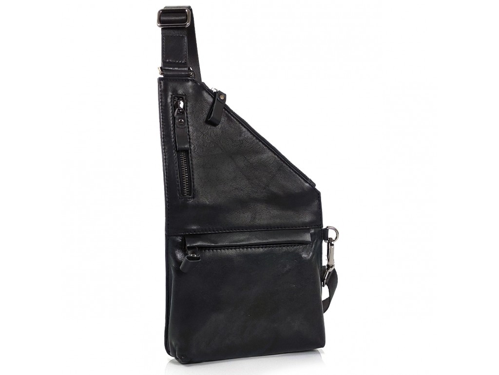 Слінг чорний тонкий Tiding Bag S-JMD10-8707A - Royalbag Фото 1