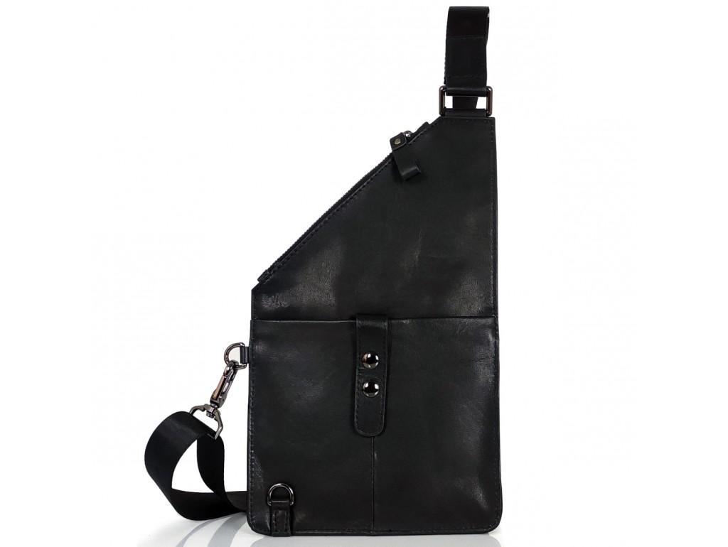 Слинг черный тонкий Tiding Bag S-JMD10-8707A - Royalbag