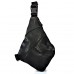 Слинг из натуральной кожи черный Tiding Bag S-N2-3333A - Royalbag Фото 3