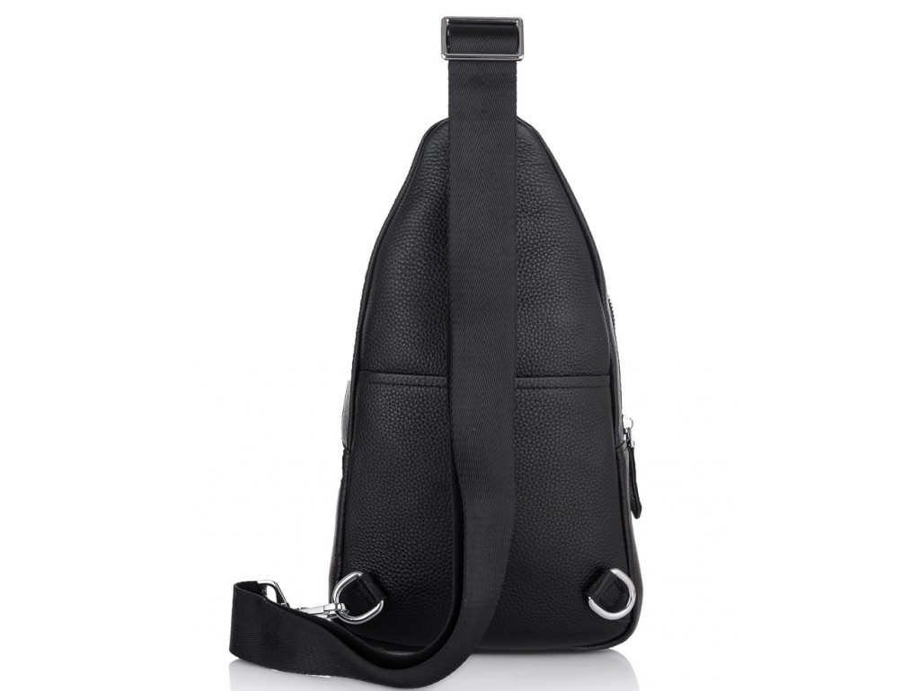 Мужская сумка-слинг через плечо натуральная кожа Tiding Bag SM8-681A - Royalbag