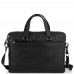 Кожаная сумка для ноутбука черная Tiding Bag SM13-8874A - Royalbag Фото 3