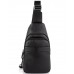 Мужской кожаный черный слинг на плечо Tiding Bag SM8-015A - Royalbag Фото 4